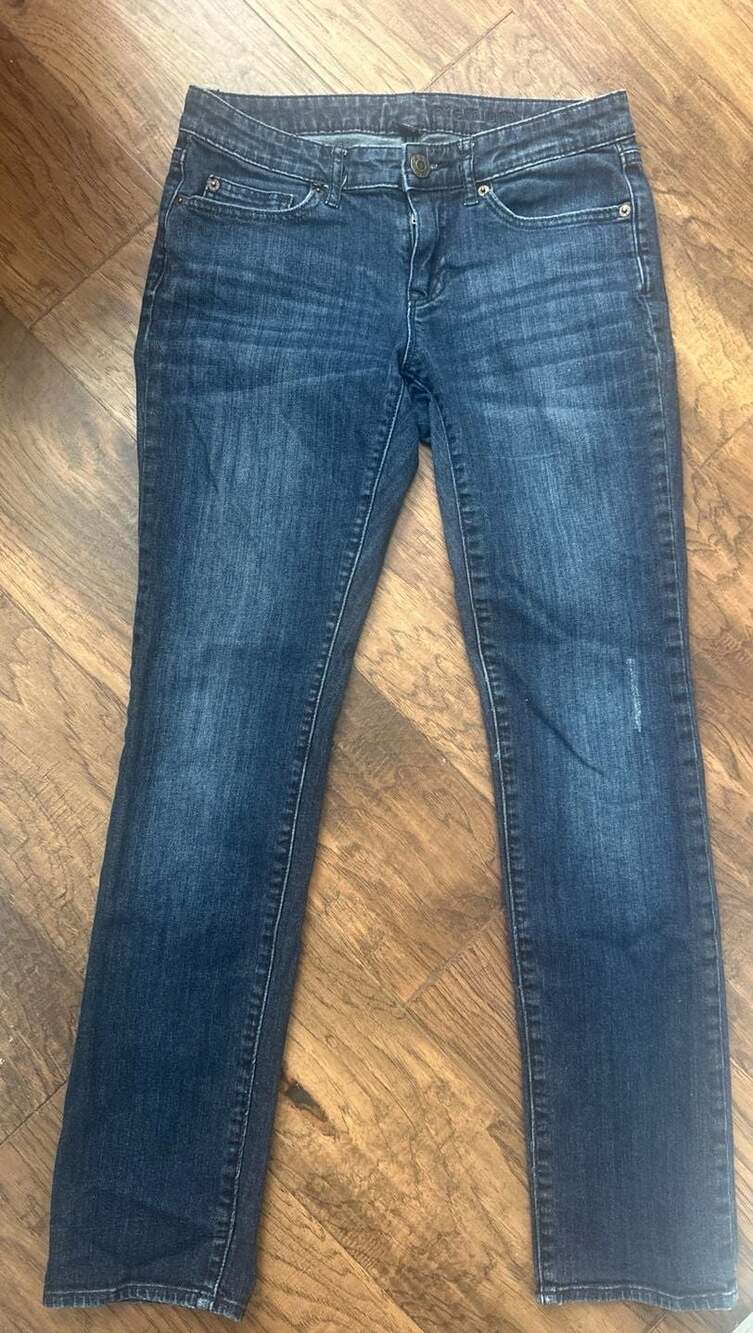 Gap 1969 Premium Straight Leg Jeans Size 6/28R Dark Wash